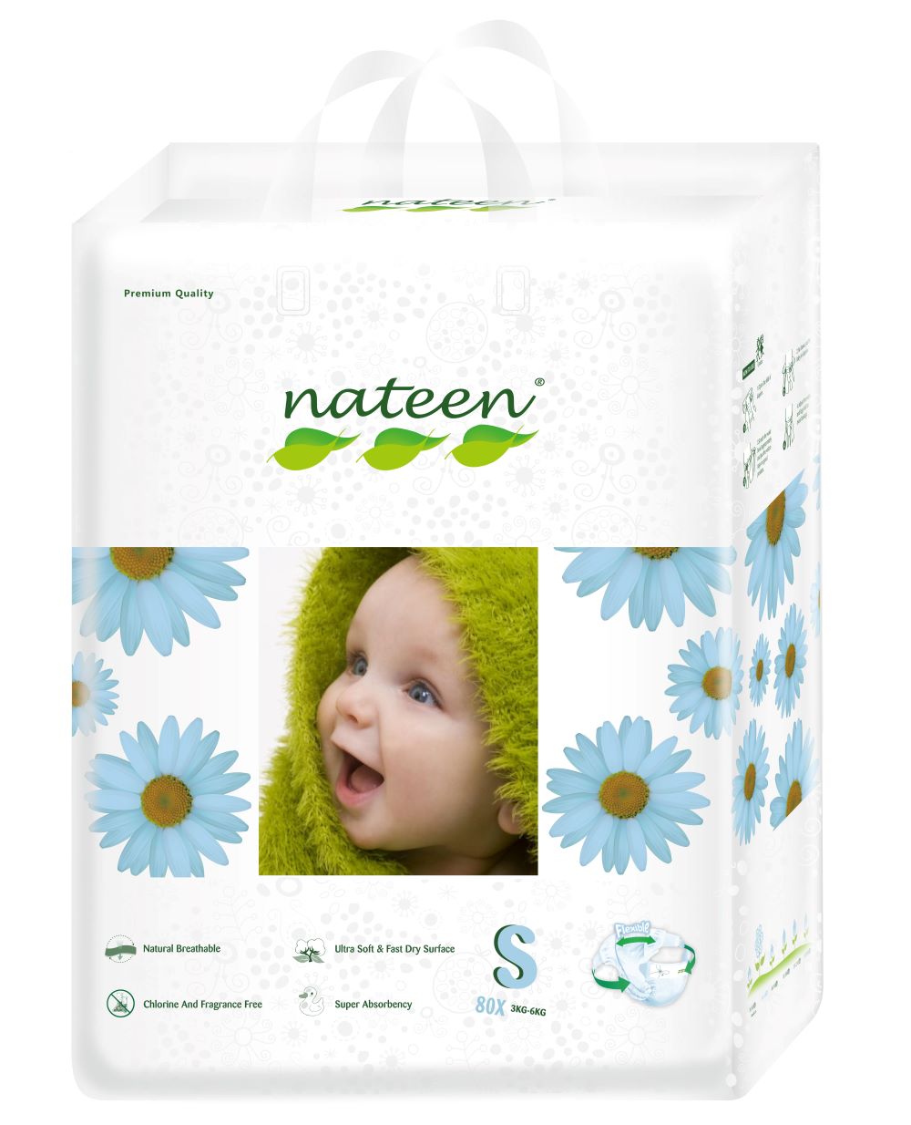 Premium Baby Diaper Size 2 (S)
